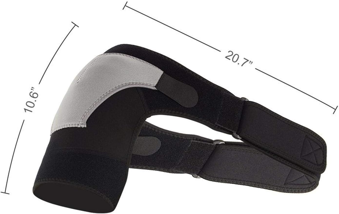Shoulder Brace with Compression Support & Adjustable Straps