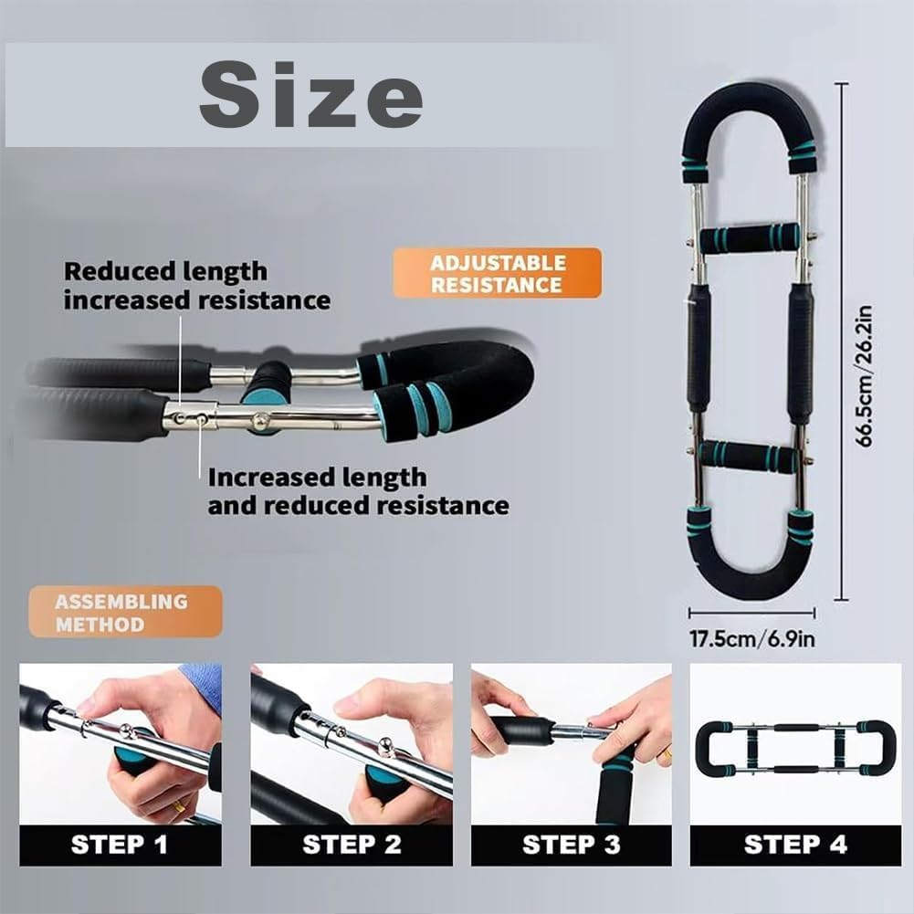 Twister Arm Trainer – Adjustable 45–55 kg Chest & Arm Exerciser