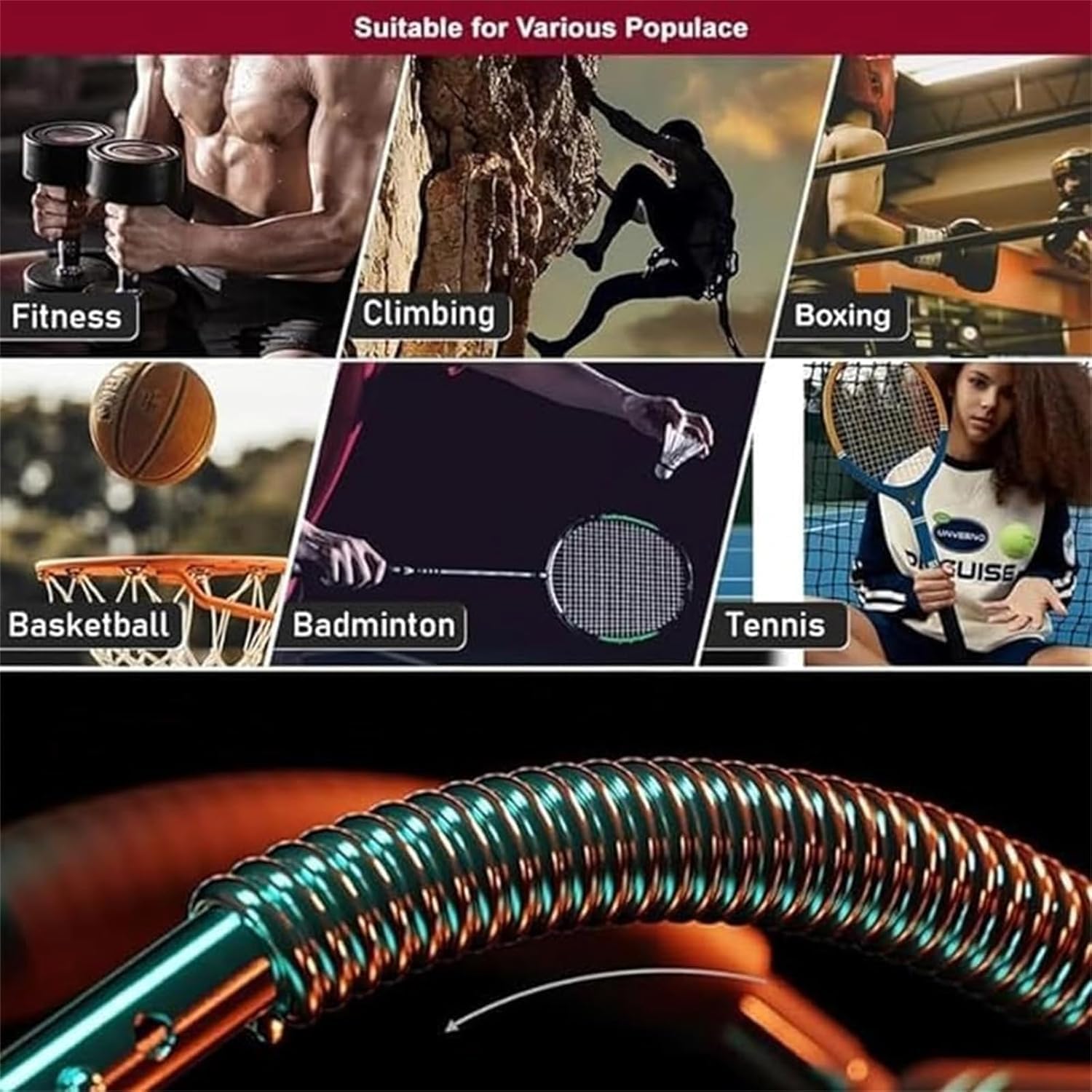 Twister Arm Trainer – Adjustable 45–55 kg Chest & Arm Exerciser